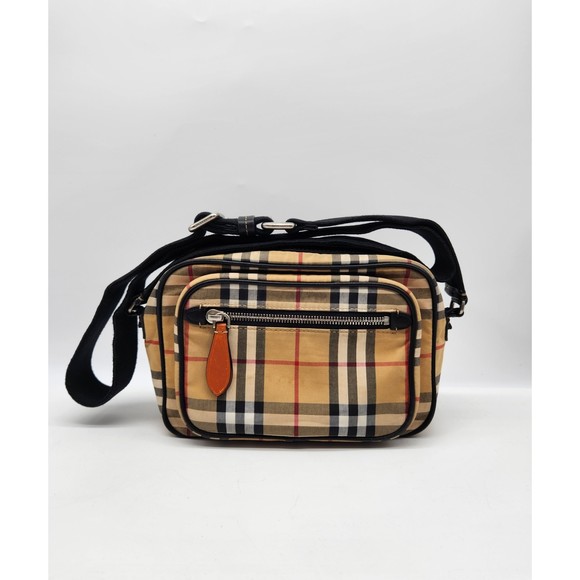 BURBERRY Plaid Camera Bag 135BURXAEH - Picture 1 of 13